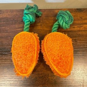 Frisco Dog Toy Carrots Set of 2 NWOT